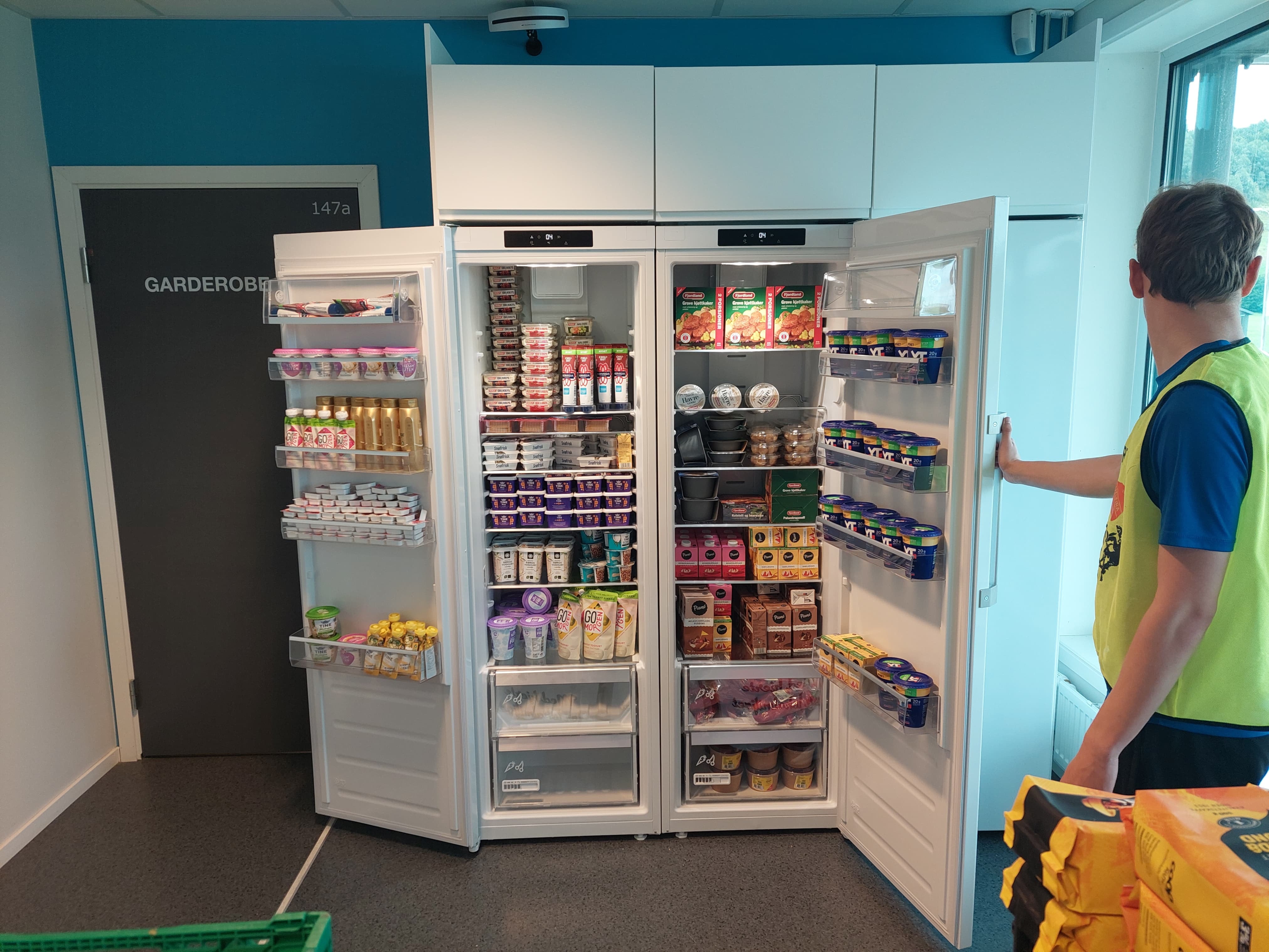 Ny kjøkkenkrok i Utleirahallen